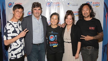 Andy Park, Marcelo Crivelli, Sandra Lee, Erika Uehara, Teban Kim. Together they also organized the Hansik Festival, which spreads Korean gastronomy (Gastro Corea)